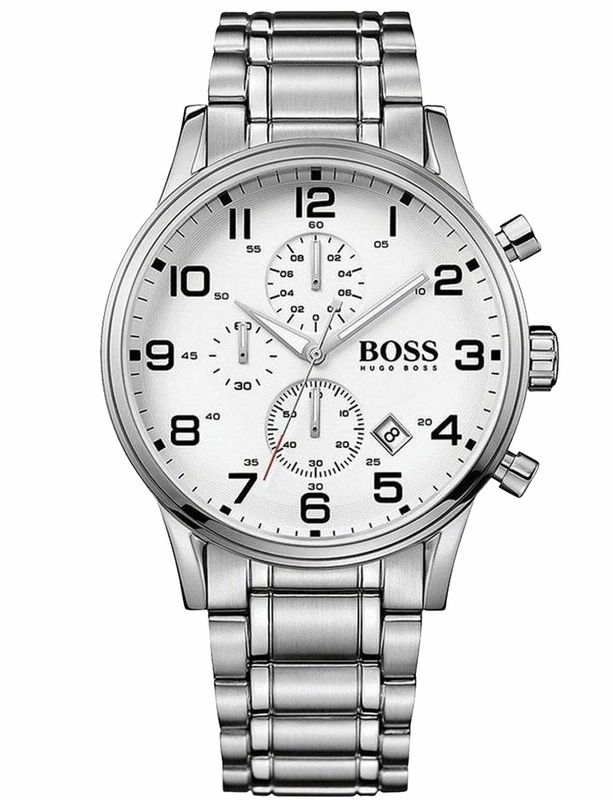 BOSS Men's Watch Silver Stainless Steel HB1512445