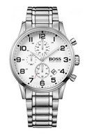 BOSS Men's Watch Chronograph Silver Stainless Steel HB1513182