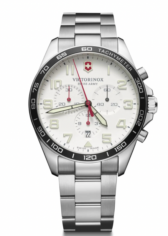 Victorinox Men's Watch Fieldforce Chronograph White  241856