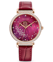 Swarovski Watch Passage Moon Phase Red 5613323