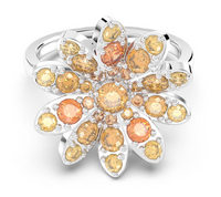 Swarovski Eternal Flower Ring Multicoloured