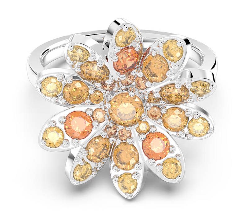 Swarovski Eternal Flower Ring Multicoloured