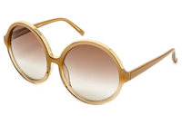 No. 21 Sunglasses Round Gold Brown N21S1C10SUN