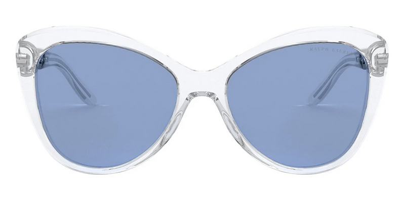 Ralph Lauren Women's Sunglasses Butterfly Clear/Blue RL8184 500272