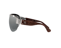 Ralph Lauren Women's Sunglasses Shield Silver RL7070 90016G