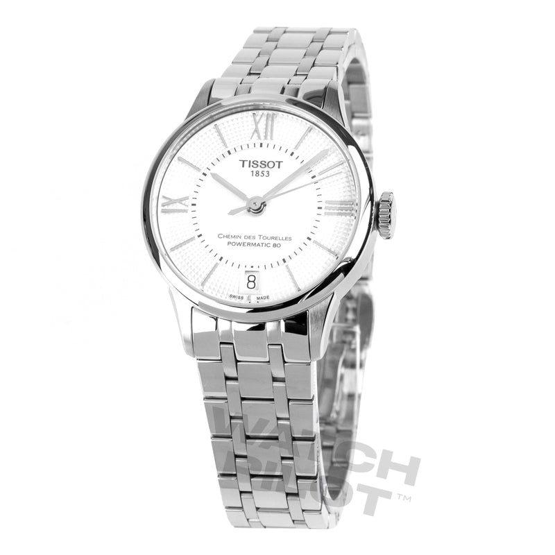 Tissot Ladies Automatic Watch Chemin Des Tourelles Powermatic 80 T0992071111800