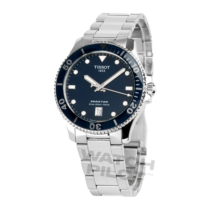 Tissot Seastar 1000 40mm Unisex Blue Watch T1204101104100