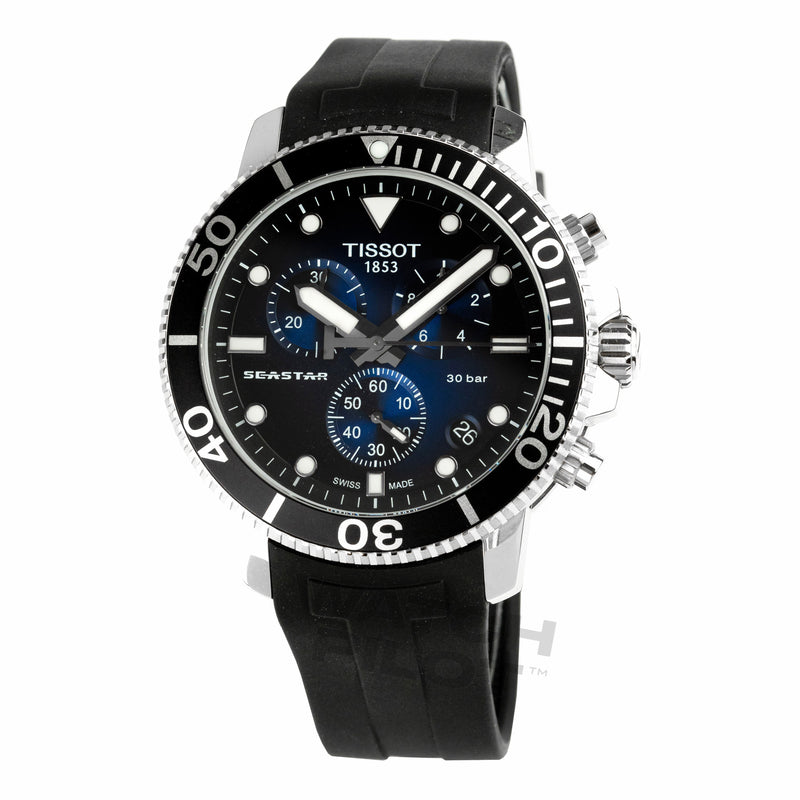 Tissot Seastar 1000 Chronograph Men's Blue Watch T1204171704100