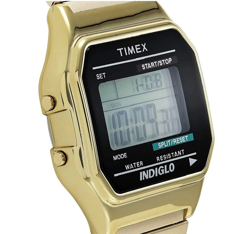 Timex Originals Unisex Digital Watch Gold T78677