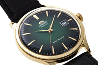 Orient 2nd Generation Bambino Men's Green Gold Watch TAC08002F0