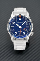 Citizen Men's Watch Eco-Drive Aviator Blue BM7550-87L