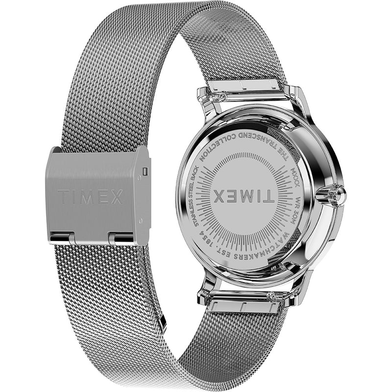 Timex Transcend Ladies Silver Watch TW2W19100