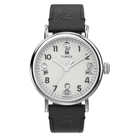 Timex Peanuts Waterbury Standard Men's Silver Watch TW2W45900