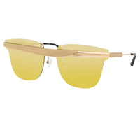 United Nude x Linda Farrow Gold Mirrored Sunglasses UN2C3SUN