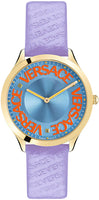 Versace Ladies Watch Logo Halo Purple VE2O00722