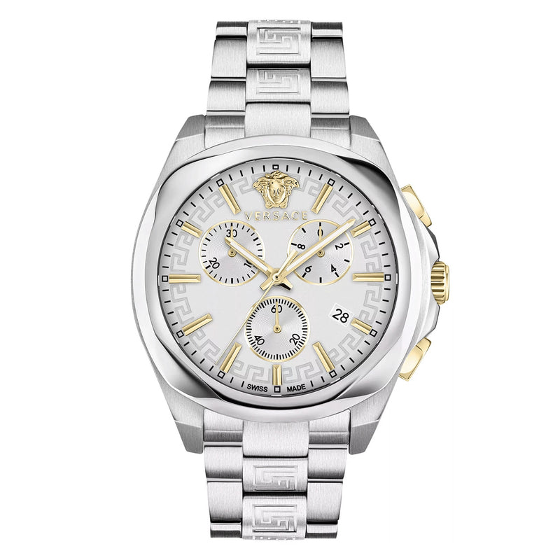 Versace Chrono Lady 40mm Ladies' Silver Watch VE3CA0523