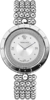 Versace Ladies Watch Eon 34mm Silver Bracelet VE7901423