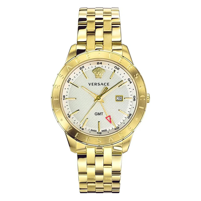 Versace Men's Watch Univers GMT Gold Bracelet VEBK00518