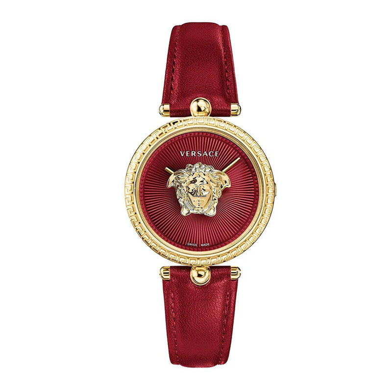 Versace Ladies Watch Palazzo Empire 34mm Red Gold VECQ00418