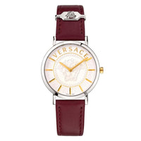 Versace Essential Ladies' White Red Watch VEK400221