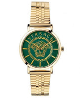 Versace Ladies Watch V-Essential 36mm Green Gold Bracelet VEK400921