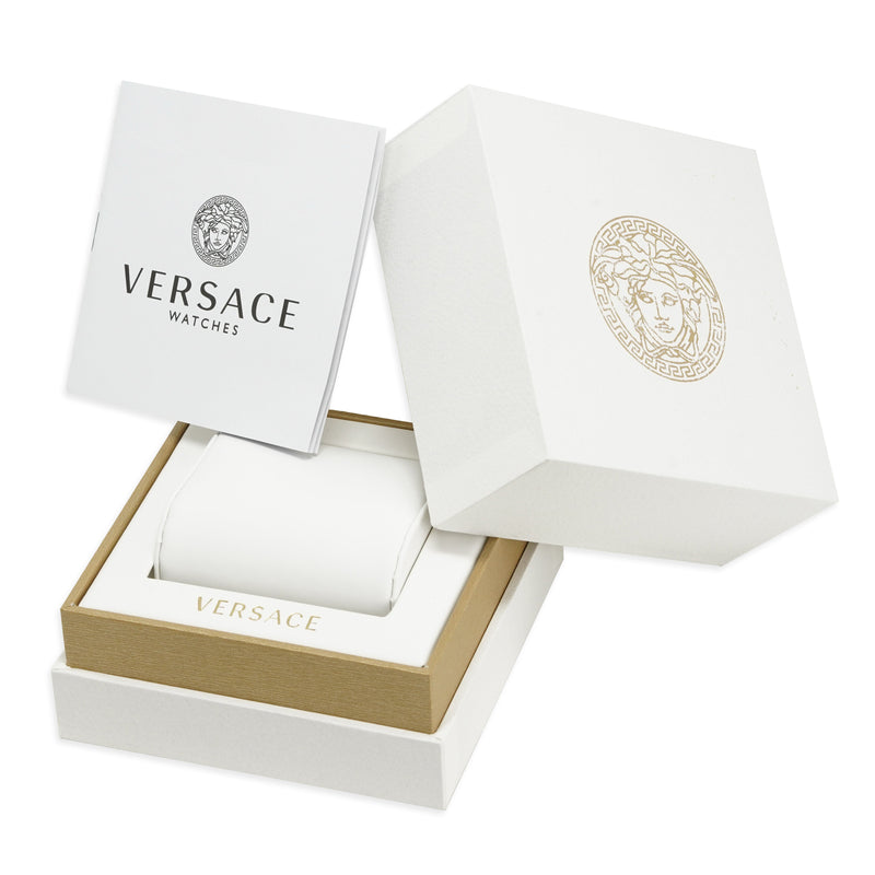 Versace Ladies Watch V-Circle 38mm Blue VE8101219