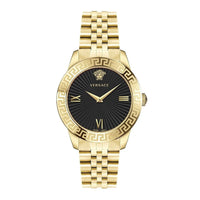 Versace Ladies Watch Greca Signature 38mm Black Gold VEVC01121