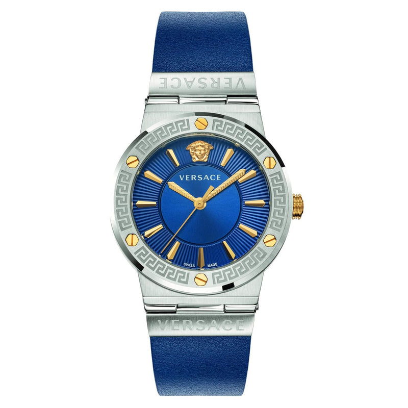 Versace Greca Logo Ladies' Blue Watch VEVH00120