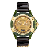 Versace Unisex Watch Chronograph Active Military Green VEZ700321