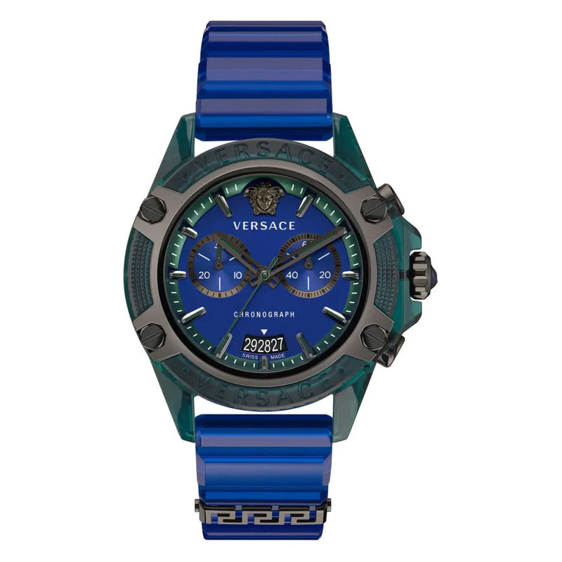 Versace Unisex Watch Chronograph Active Green VEZ701122