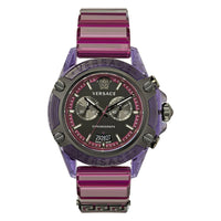 Versace Unisex Watch Chronograph Active Violet VEZ701423