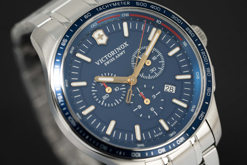 Victorinox Men's Watch Chronograph Alliance Sport Blue 241817