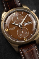 Visconti Watch Roma 60s Bronze 42mm KW21-06