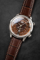 Visconti Watch Opera GMT Automatic 43.5mm Brown KW23-12