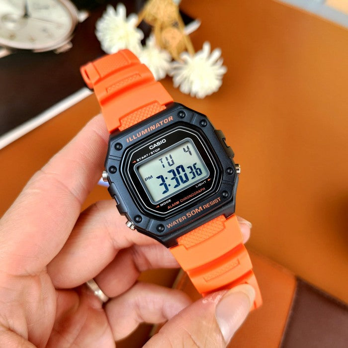 Casio illuminator orange on sale