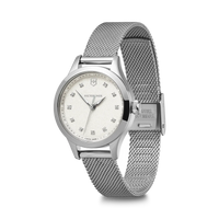 Victorinox Alliance XS Ladies' White Silver Watch 241878