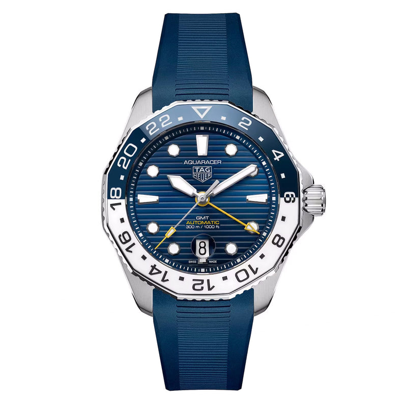 Tag Heuer Aquaracer Professional 300 GMT Men's Blue Watch WBP2010.FT6198