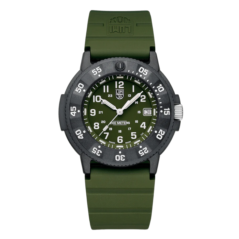 Luminox Original Navy Seal 3000 Series Men's Green Watch XS.3013.EVO.S