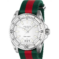 Gucci Watch Dive Men's 45mm Silver YA136207