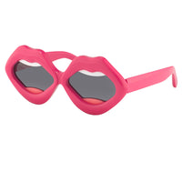 Yaz Bukey x Linda Farrow Pink Grey Sunglasses YAZ1C2SUN