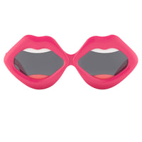 Yaz Bukey x Linda Farrow Pink Grey Sunglasses YAZ1C2SUN