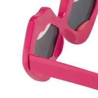 Yaz Bukey x Linda Farrow Pink Grey Sunglasses YAZ1C2SUN