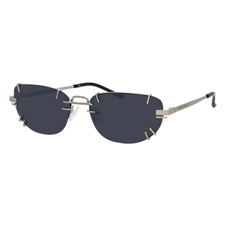 Y/Project x Linda Farrow Black Polarised Sunglasses YP2C1SUN