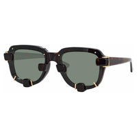 Y/Project x Linda Farrow Black Polarised Sunglasses YP5C3SUN