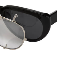 Yohji Yamamoto Prototype C1 Sunglasses Butterfly Black Silver