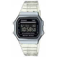 Casio Vintage Unisex Transparent Watch A168XES-1BEF