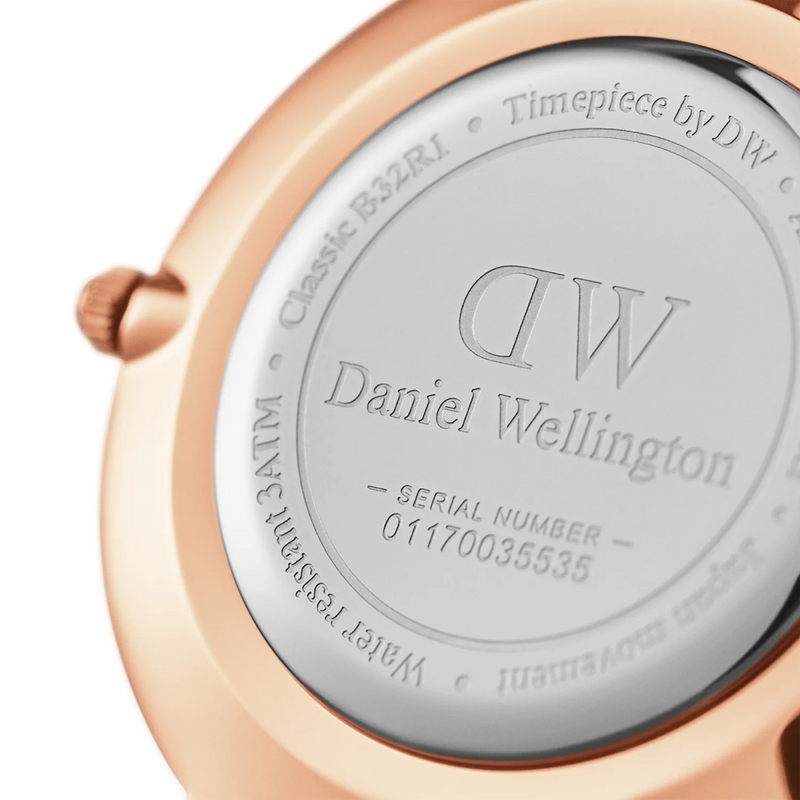 Daniel Wellington Ladies Petite Dover White Watch DW00100313