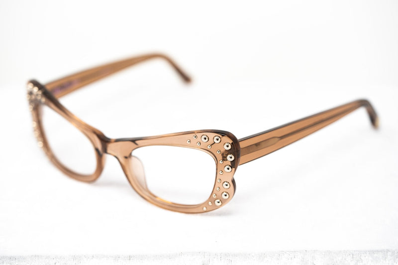 Agent Provocateur Eyeglasses Butterfly Brown - WatchPilot