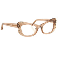 Agent Provocateur Eyeglasses Butterfly Brown - WatchPilot