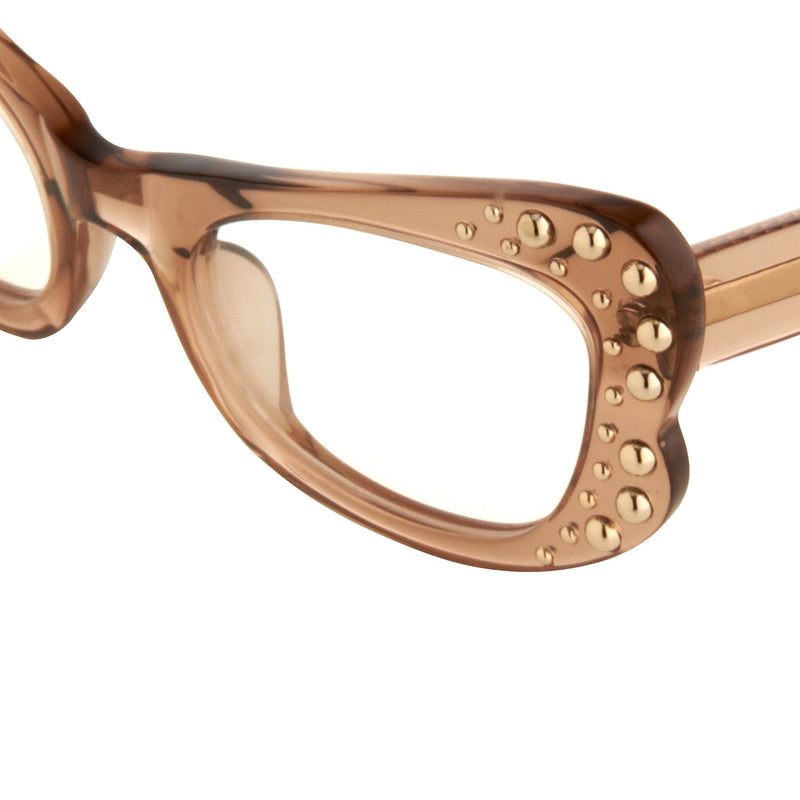 Agent Provocateur Eyeglasses Butterfly Brown - WatchPilot